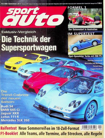 Deckblatt Sport Auto (04/2004)